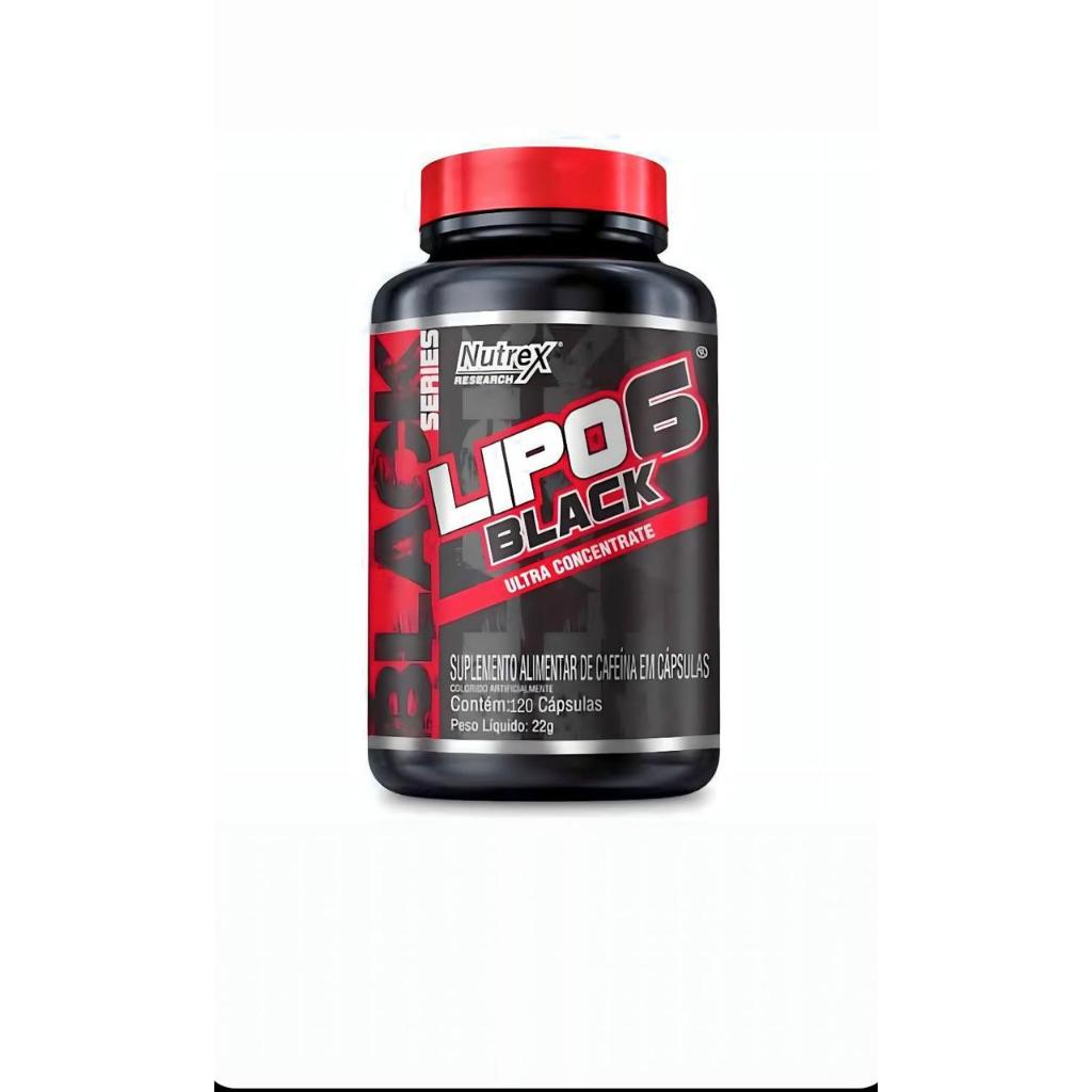 Termogenico Lipo 6 Black Promoção Envio Imediato 120 Capsulas