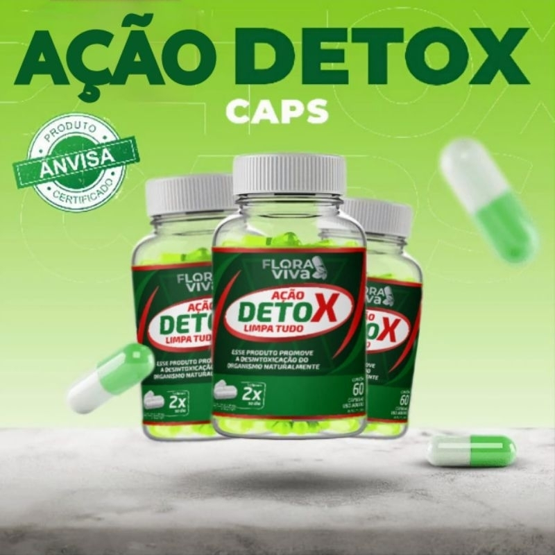 Detox Original 60 Caps 500mg