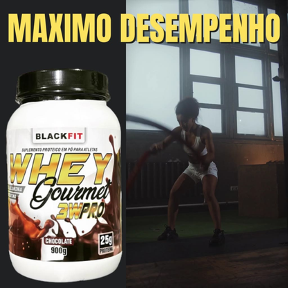 Whey Protein 3WPRO 900g - Bom e Saboroso