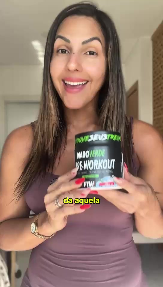 Diabo Verde Pré-Treino FTW