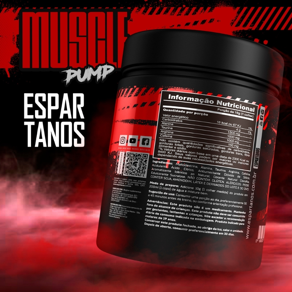 Pré Treino Espartanos 300g - Pre Workout