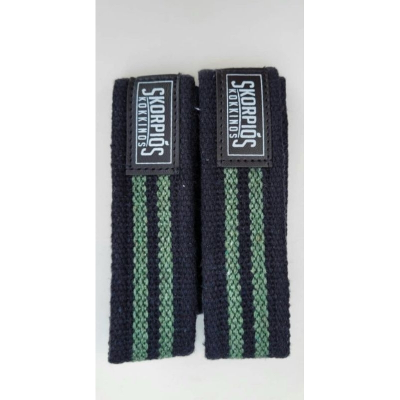 Par Straps 100% algodão para academia, cross fit e musculação.