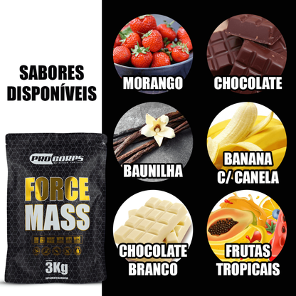 Hipercalorico 3kg Force Mass