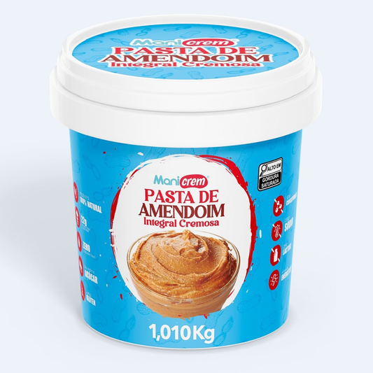 Pasta De Amendoim Integral Manicrem  1kg