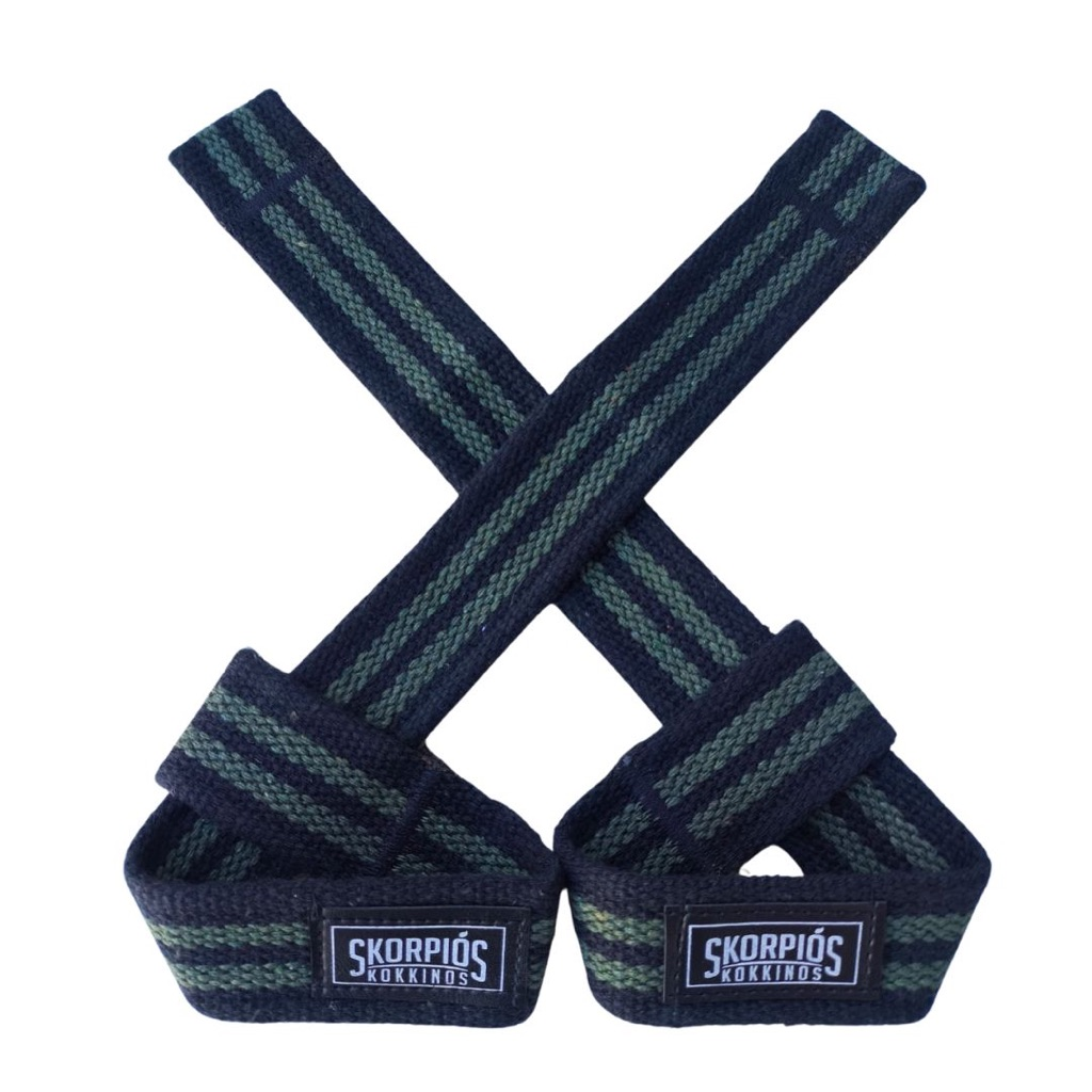 Par Straps 100% algodão para academia, cross fit e musculação.