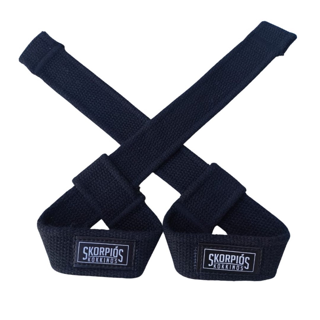 Par Straps 100% algodão para academia, cross fit e musculação.
