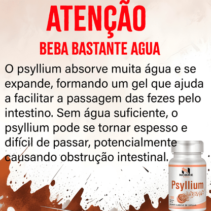 psyllium 100% Original 120 capsulas