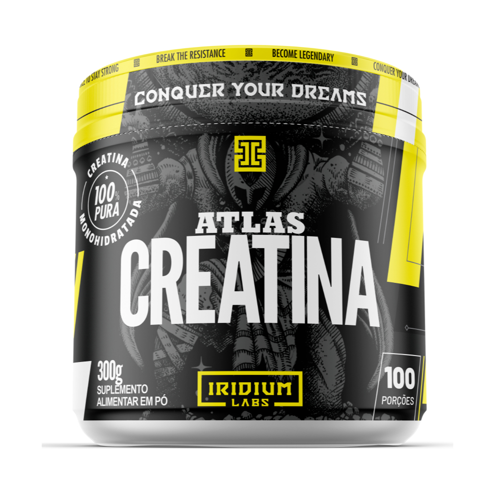 Creatina Atlas 300g Iridium Labs