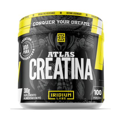 Creatina Atlas 300g Iridium Labs