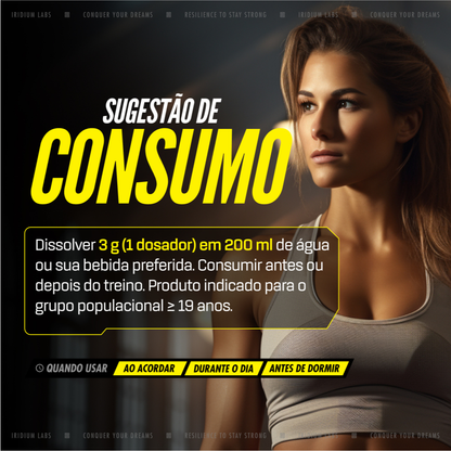 Creatina Atlas 300g Iridium Labs