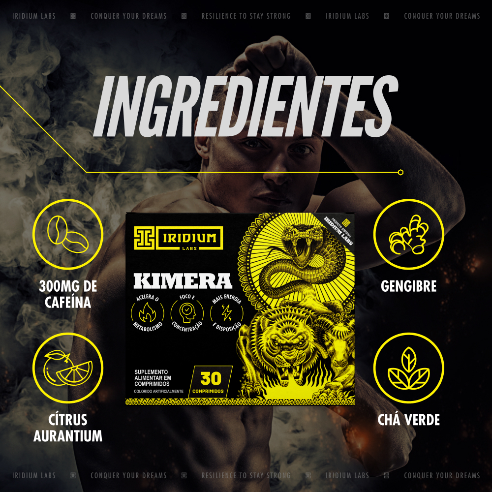 Termogênico Kimera 30 comps - Iridium Labs