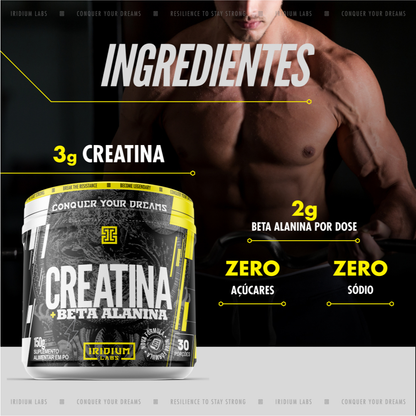 Creatina Atlas com Beta Alanina 150g - Iridium Labs
