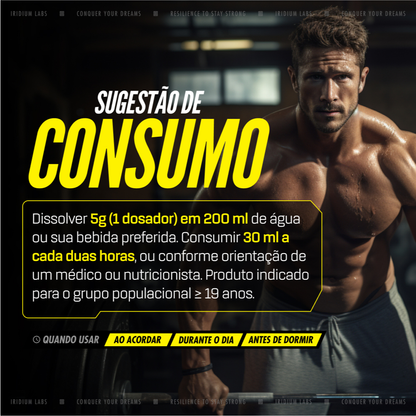 Creatina Atlas com Beta Alanina 150g - Iridium Labs