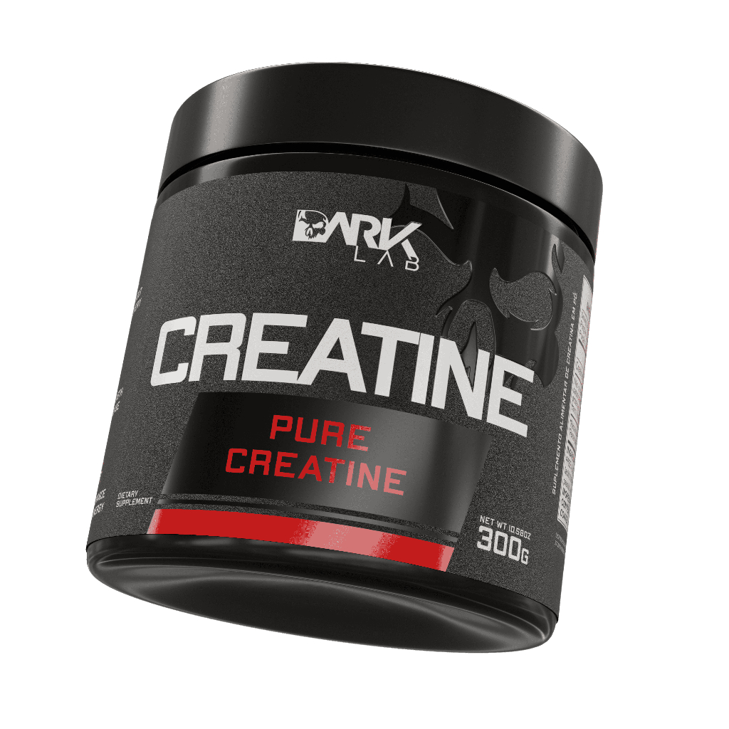 Creatina Monohidratada Pura 1kg, 500g, 300g e 150g Dark Lab - Creatine, Creatina 100% Pura