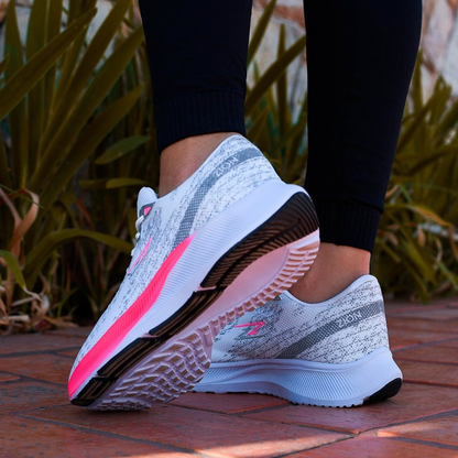 Tênis Feminino de Academia Branco Confortável