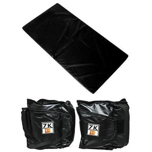 Kit PAR Caneleira 5kg + Colchonete 90x40cm - Preto