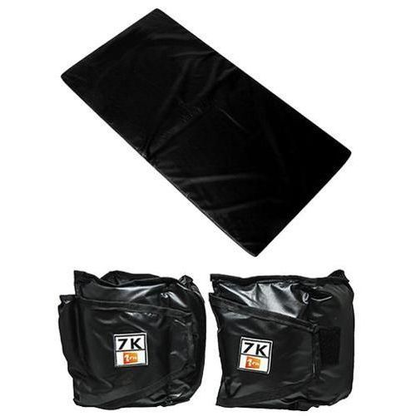 Kit PAR Caneleira 5kg + Colchonete 90x40cm - Preto