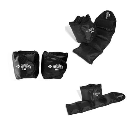 Kit PAR Caneleira 5kg + Colchonete 90x40cm - Preto