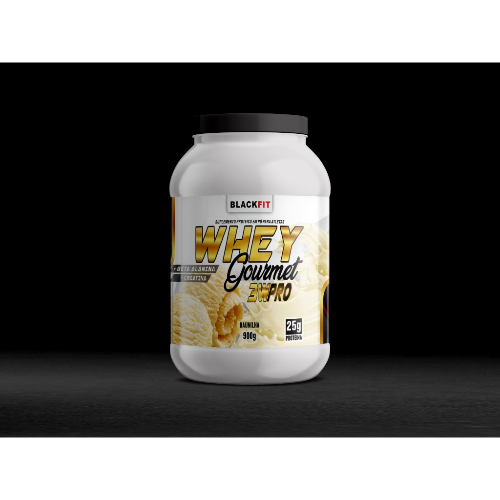 Whey Protein 3WPRO 900g - Muito Barato Bom e Saboroso