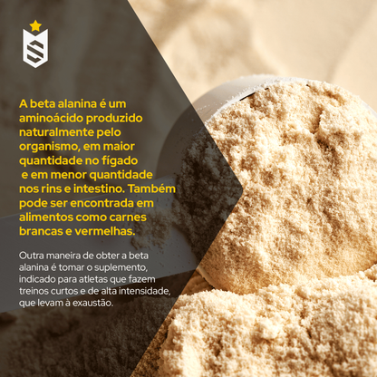 Beta Alanina 100% Pura 250g Soldiers