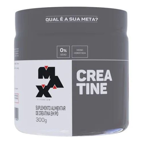Creatina Max Titanium Monohidratada 300g