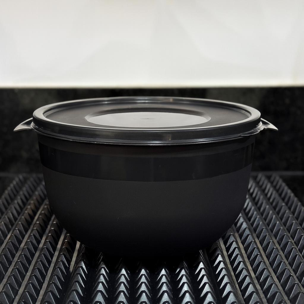 Kit 10 Potes Bowl 1300ml Plástico com Tampa – Marmita Cozinha, Freezer, Micro-ondas e Lava-Louças.