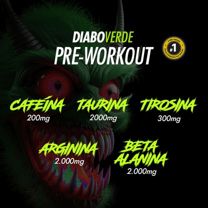 Diabo Verde Pré-Treino FTW