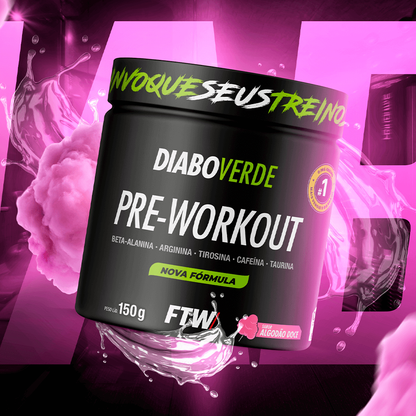 Diabo Verde Pré-Treino FTW