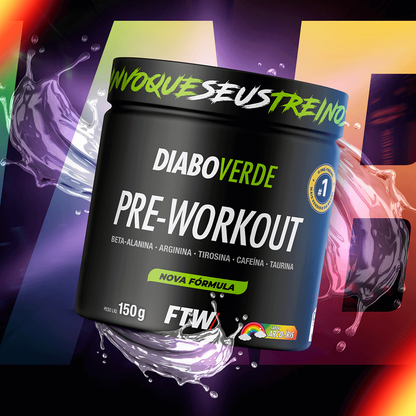 Diabo Verde Pré-Treino FTW