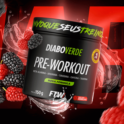 Diabo Verde Pré-Treino FTW