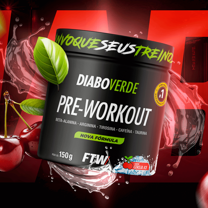 Diabo Verde Pré-Treino FTW