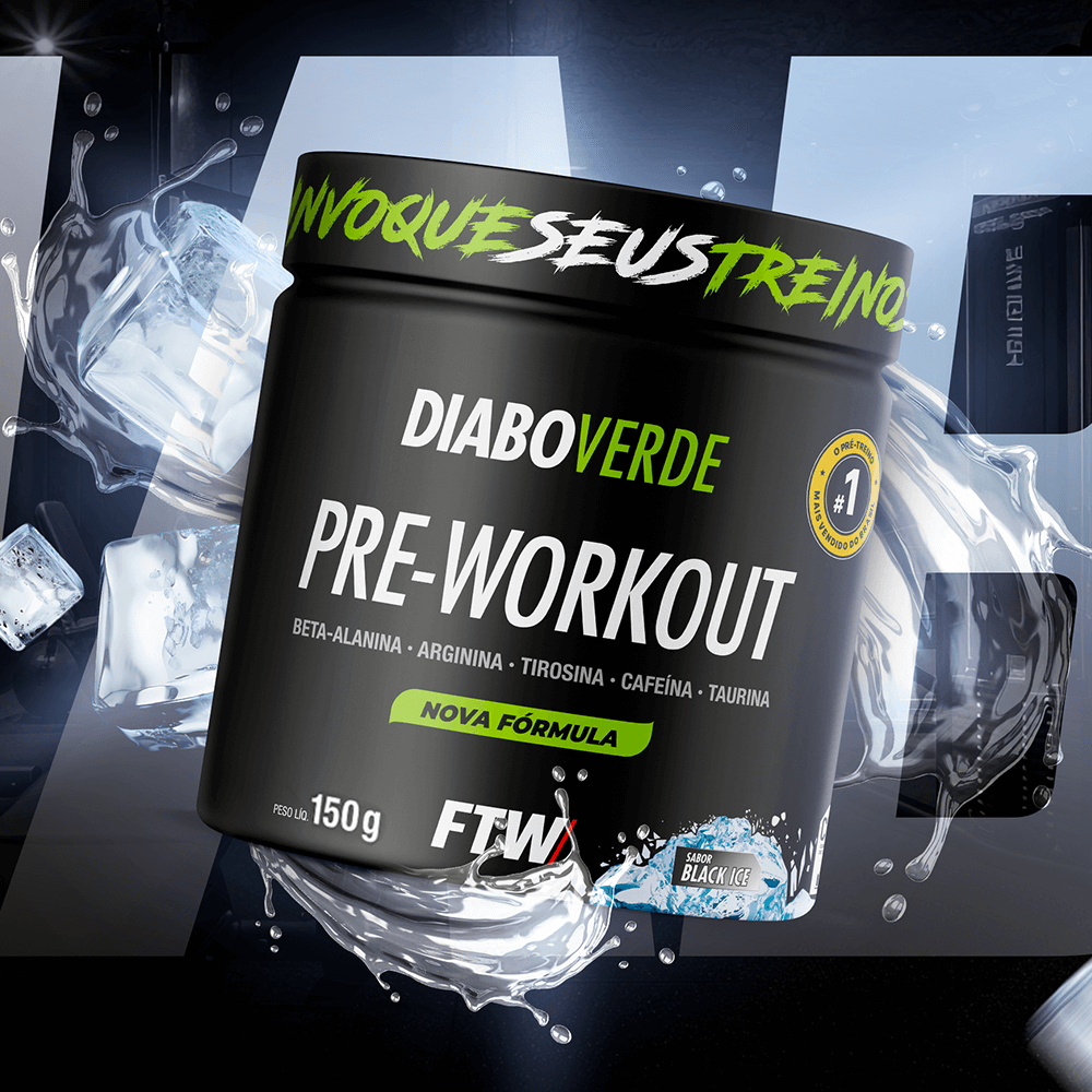 Diabo Verde Pré-Treino FTW