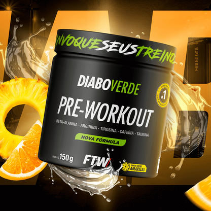 Diabo Verde Pré-Treino FTW