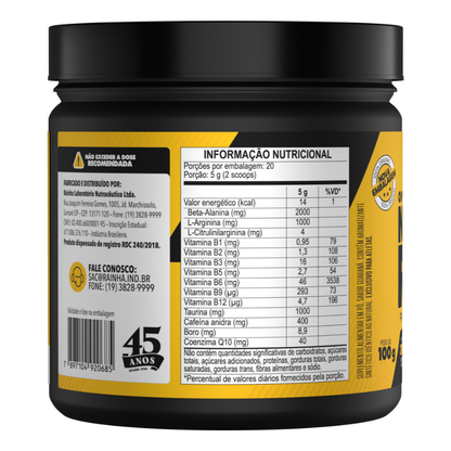 Pre Treino Nuclear Rush 100g