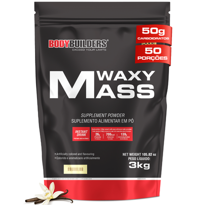 Hipercalórico Waxy Mass 3kg - Para Ganho De Massa
