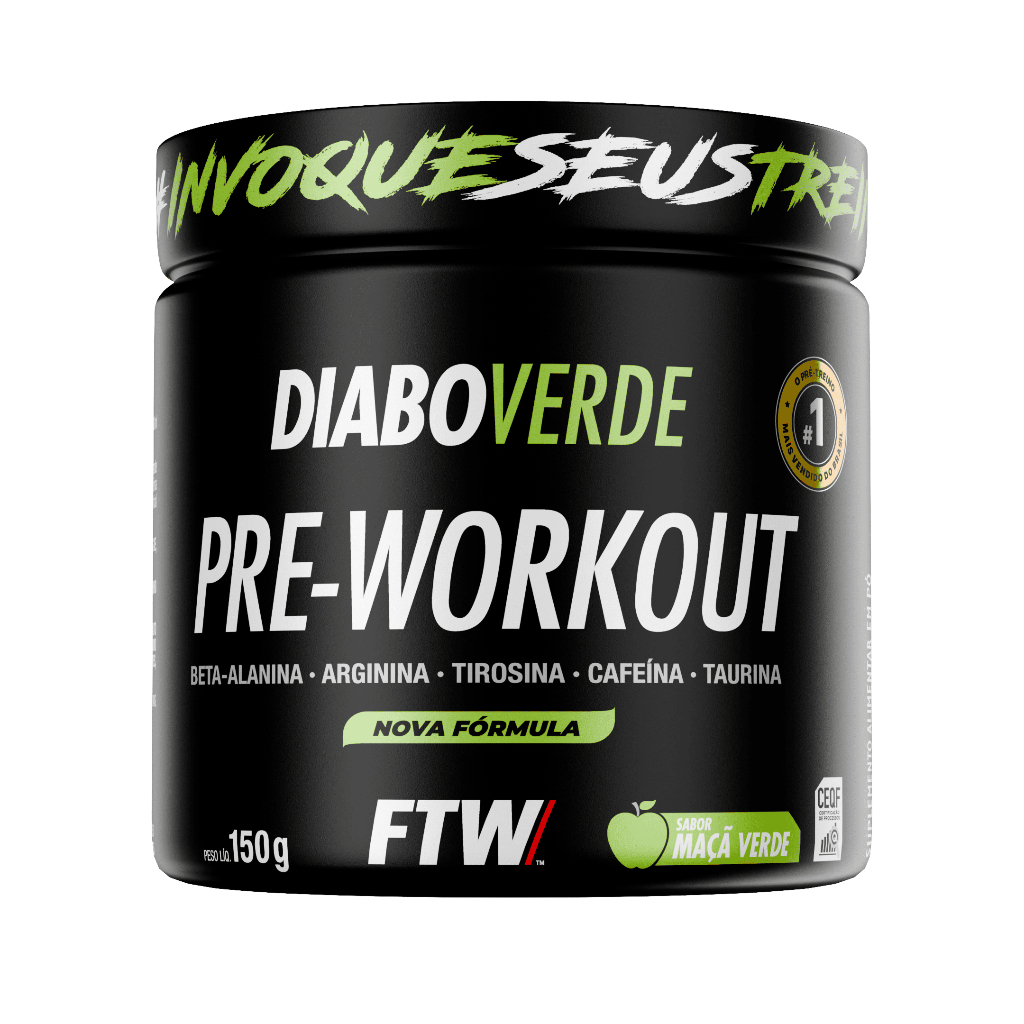 Diabo Verde Pré-Treino FTW