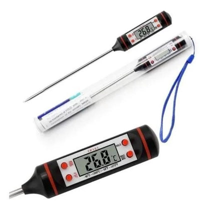 Termômetro Culinário Tipo Espeto Digital De Cozinha