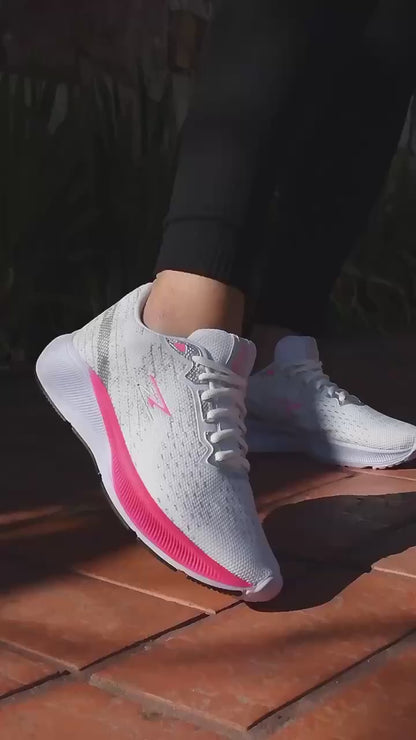 Tênis Feminino de Academia Branco Confortável