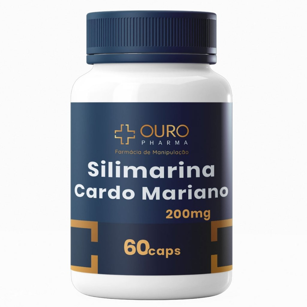 Silimarina 200 mg Cardo Mariano