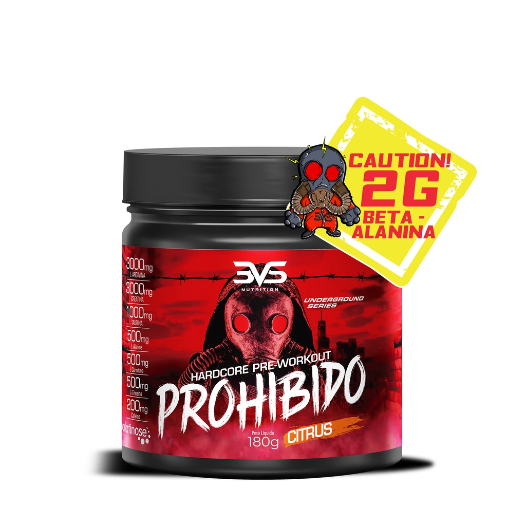 Pré Treino Prohibido 180g