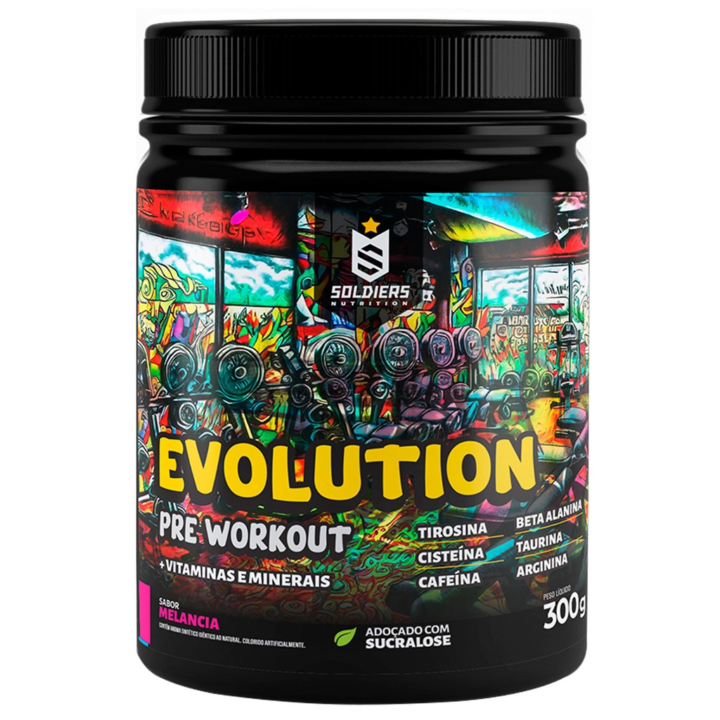 Pré Treino Evolution 300g Soldiers Nutrition
