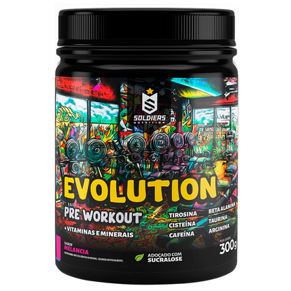 Pré Treino Evolution 300g Soldiers Nutrition