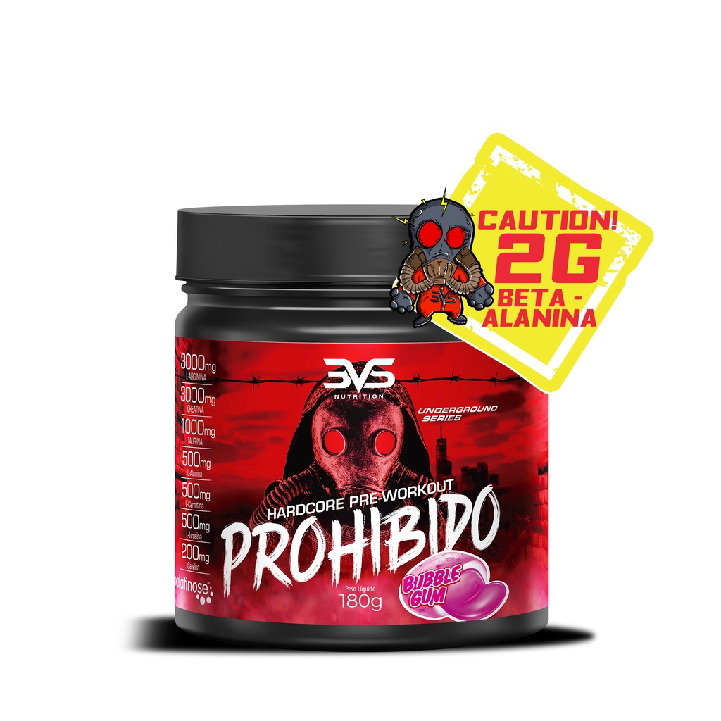 Pré Treino Prohibido 180g