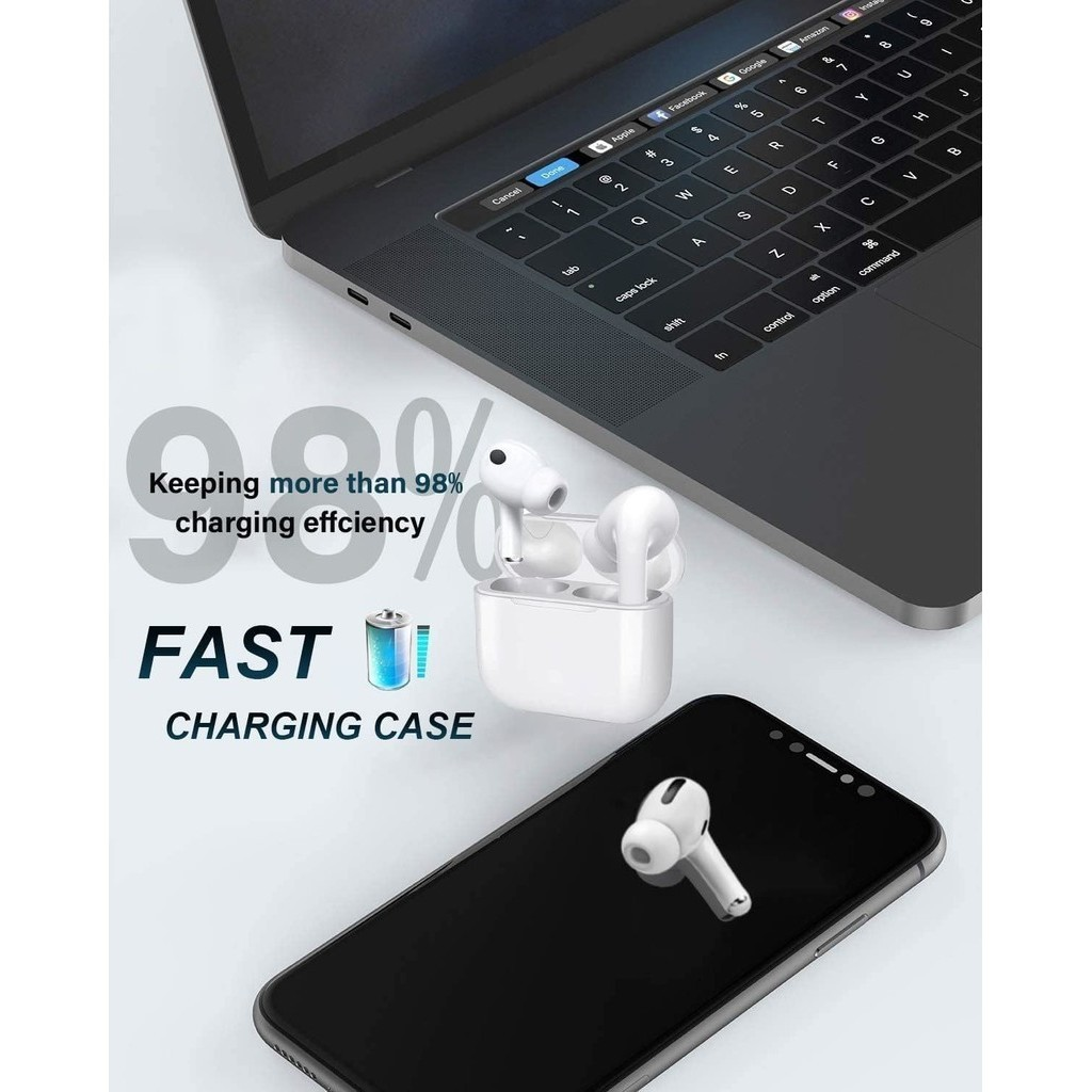 Fone De Ouvido esportivo  Inpods 13 - Bluetooth Sem Fio Com Microfone - Branco