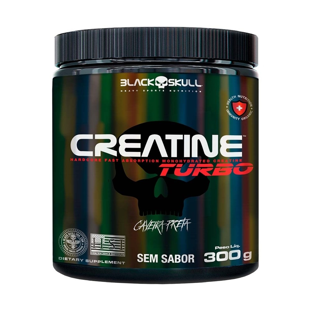 Creatina Turbo Black Skull 300g