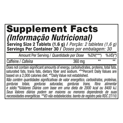 Thermo Flame 60/120 Tabletes - Termogênico Black Skull