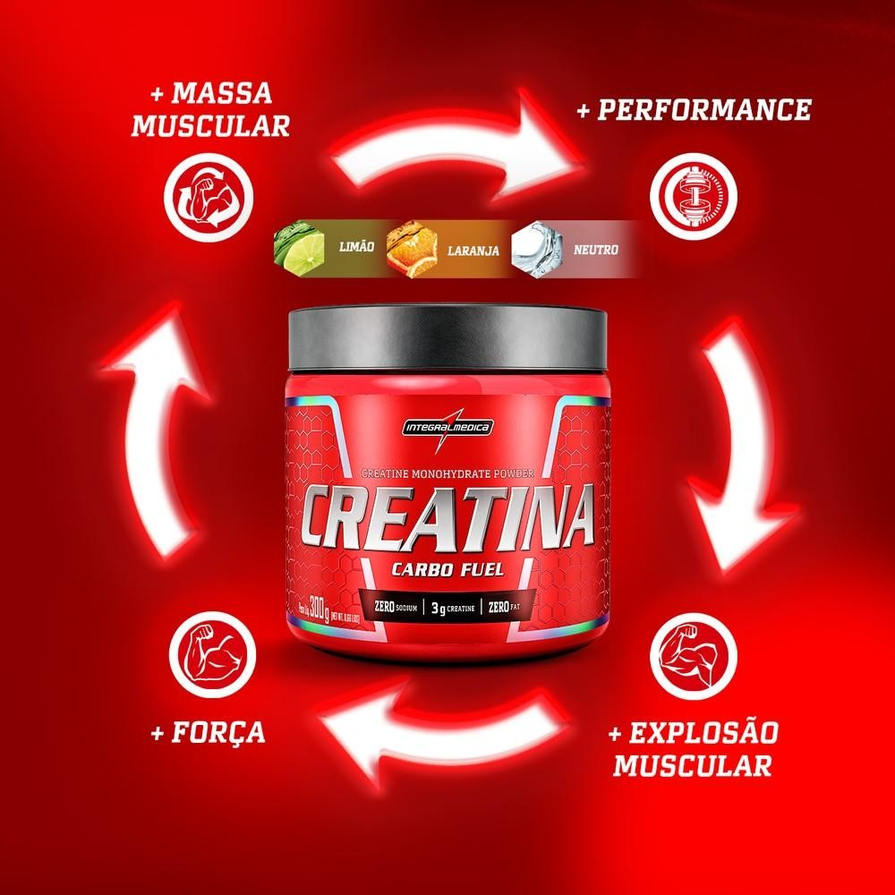 Creatina Carbo Fuel 300g - Integralmédica 