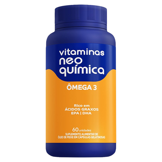 Ômega 3 Neo Química 60 Cápsulas 
