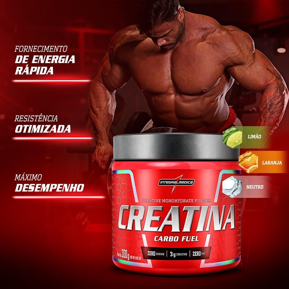 Creatina Carbo Fuel 300g - Integralmédica 